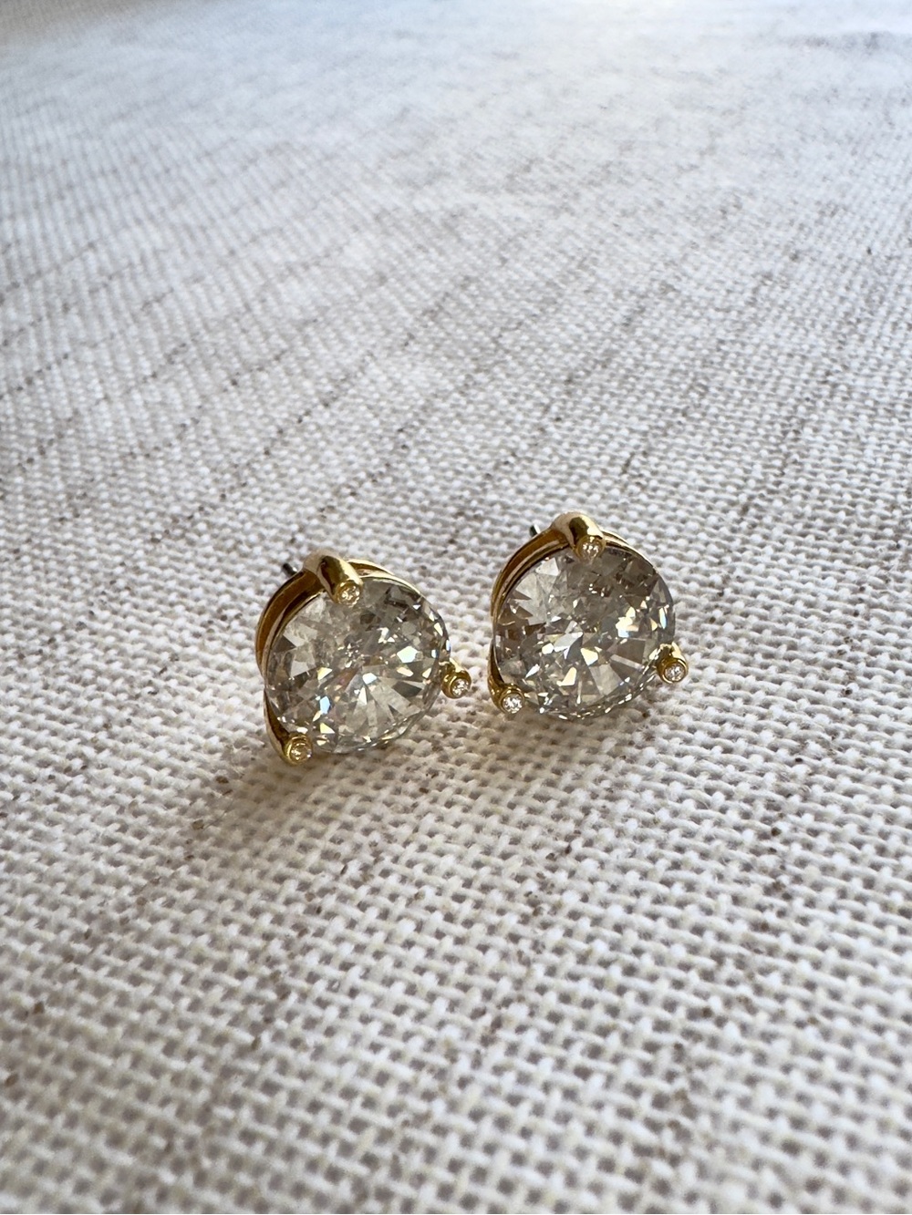 Kate Spade Gum Drop Crystal Earrings